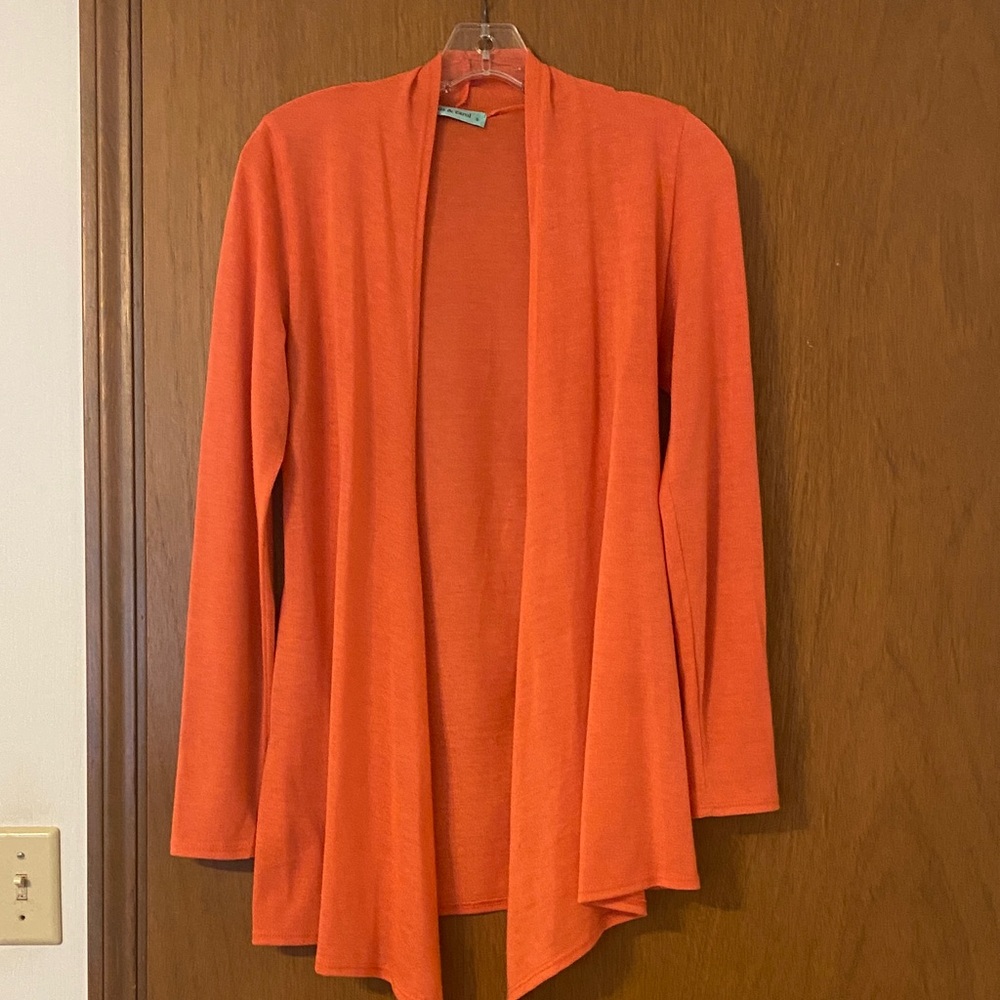 Chris & Carol Orange Women's Cardigan